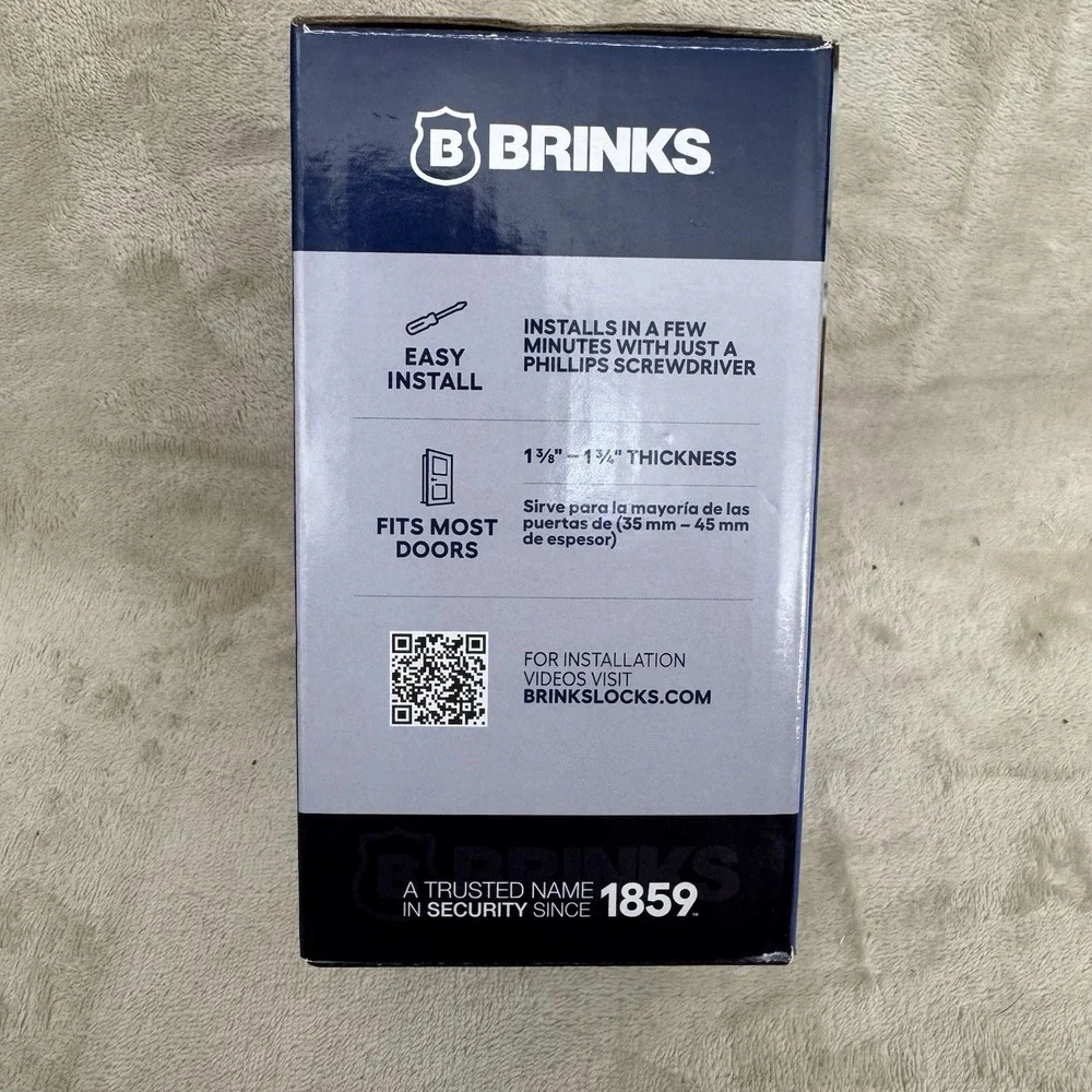 Brinks Pro Guard Deadbolt Antique Brass Keyed One Side ANSI Grade 2 (1 Key)